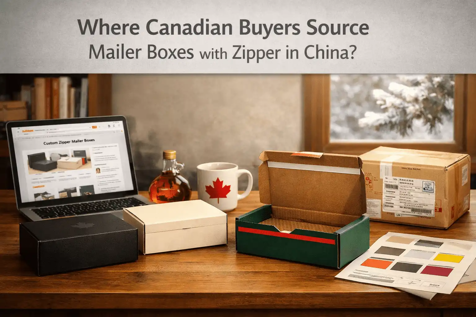 Where Canadian Buyers Source Mailer Boxes with Zipper in China?